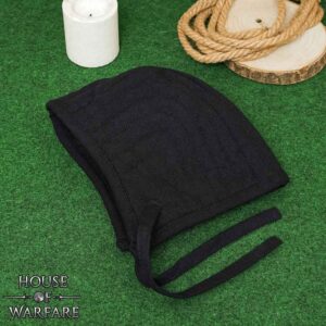 Quilted Arming Cap - Black