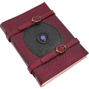 Leather Wicca Spellbook Journal