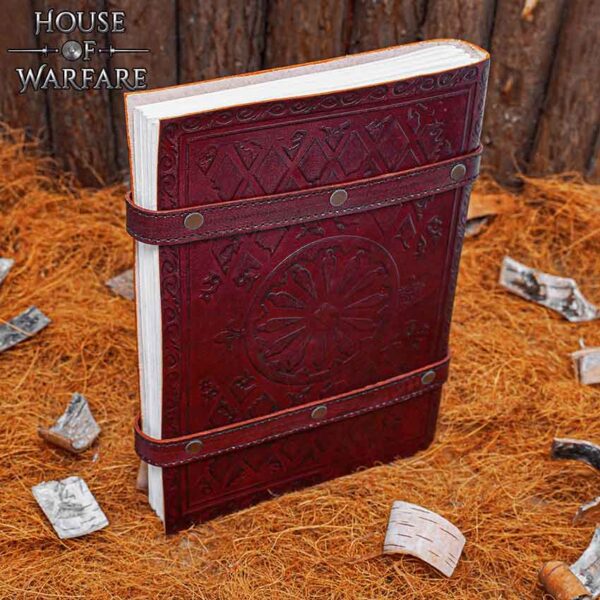 Leather Wicca Spellbook Journal