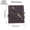 Mini Medieval Journal with Dagger