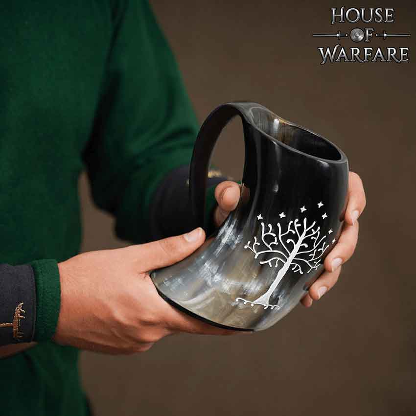 Fantasy Tree Horn Tankard