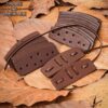 Leather Lamellar Scales - Set of 50 - Brown