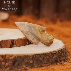 Primitive Stone Stemmed Arrowhead