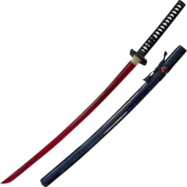 Red Blade Samurai Sword
