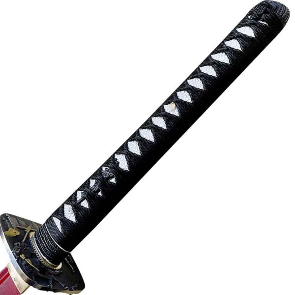 Red Blade Samurai Sword