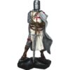 Watchful Crusader Knight Statue