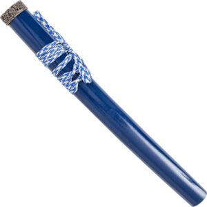Blue Handle Katana Letter Opener with Stand