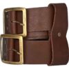 Beligor Double Belt - Brown - 2nd Quality