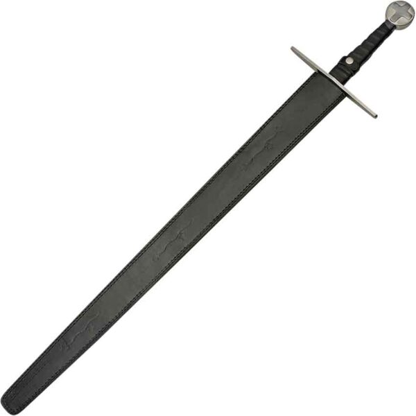 Medieval Cross Sword with Sheath