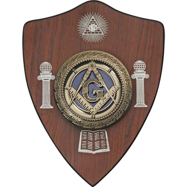 Freemason Sword Set with Display Plaque