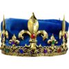 Royal Velvet Gold King's Crown