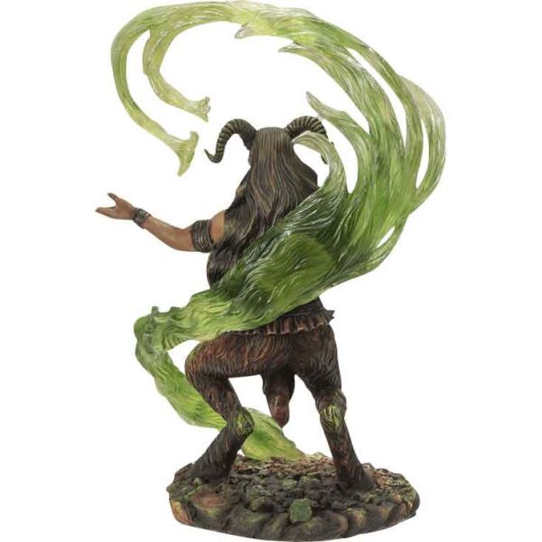 Earth Elemental Wizard Statue