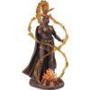 Fire Elemental Wizard Statue