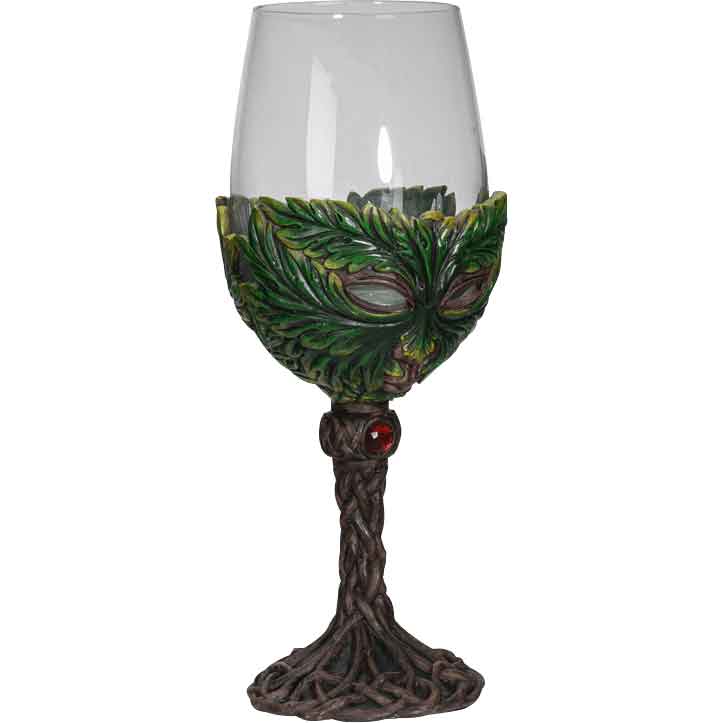 Greenman Forest Spirit Wine Glass