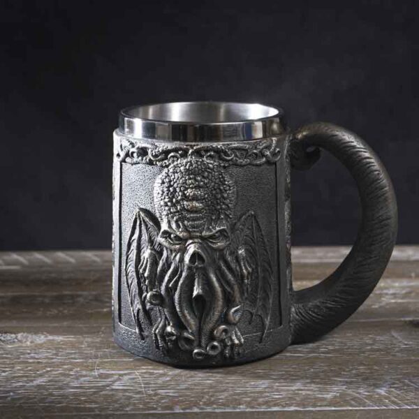 Grey Cthulhu Coffee Mug
