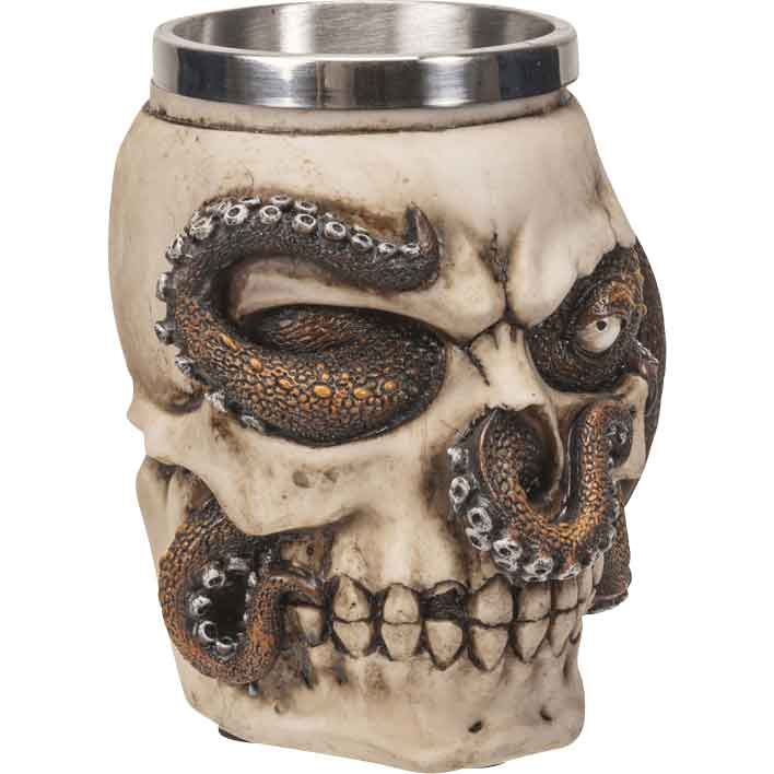 Kraken Skull Tankard