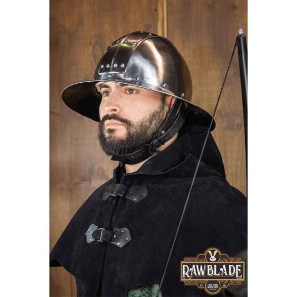 Longshanks Steel Kettle Helm