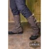 Soldier Leather Gaiters - Brown