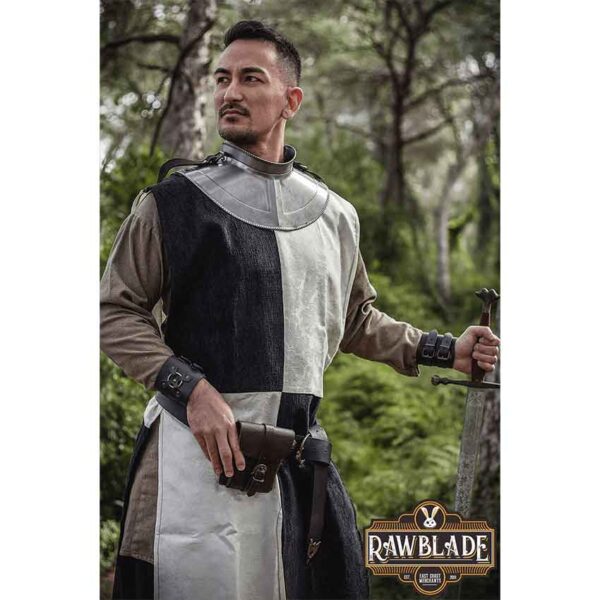Lawrence Quartered Knight Tabard - White