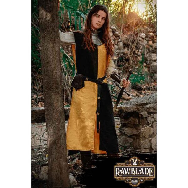 Lawrence Quartered Knight Tabard - Yellow
