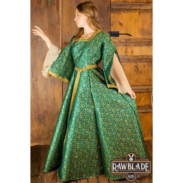Aquitania Noble Dress - Green