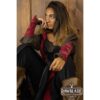 Arylith Archer Cotton Tunic - Black/Red