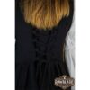 Marketta Surcoat Overdress - Black