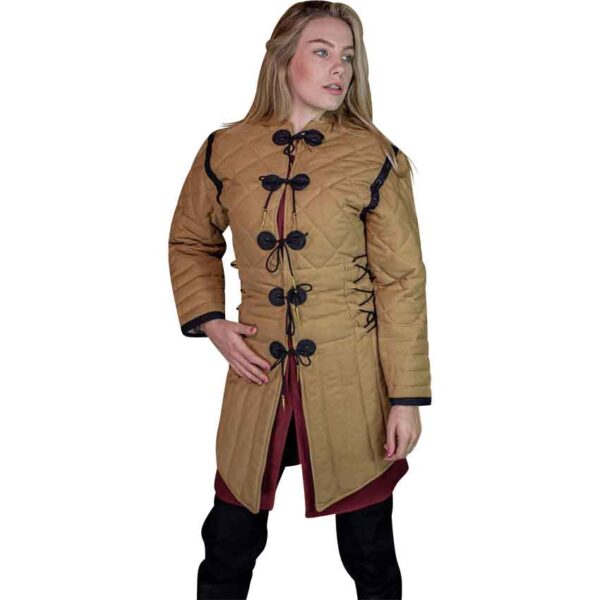 Morgause Gambeson - Light Brown
