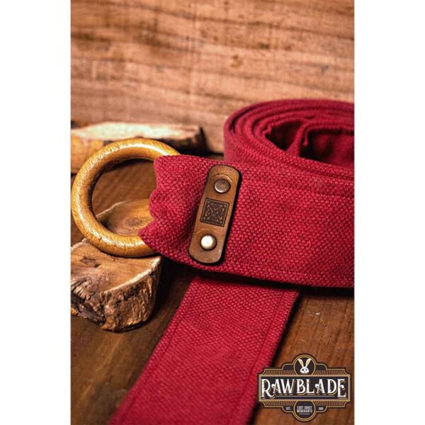 Etain Ring Belt - Red