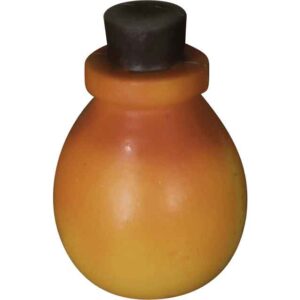 LARP Round Potion Bottle - Orange