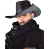Gevaudan Split Leather Mantle - Black