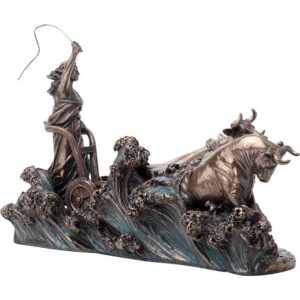 Gefjon Norse Goddess Statue