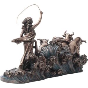 Gefjon Norse Goddess Statue