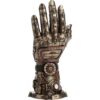 Bronze Steampunk Hand Statue
