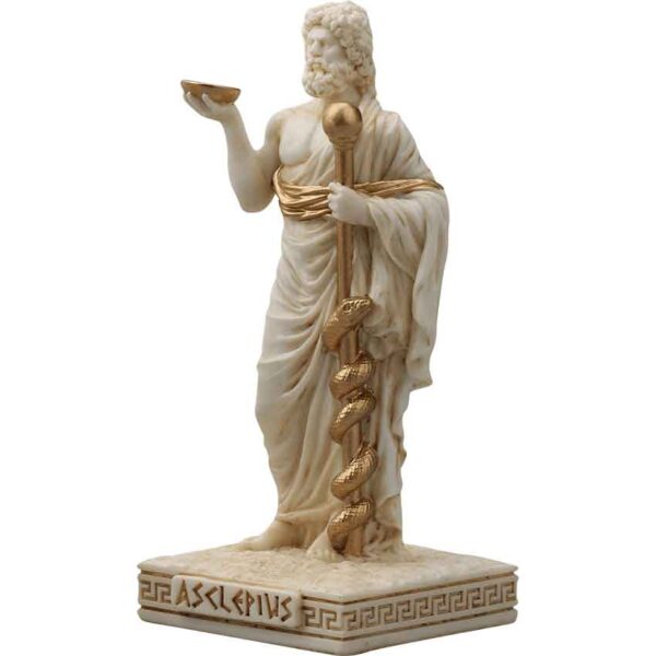 Asclepius Greek Pantheon Statue