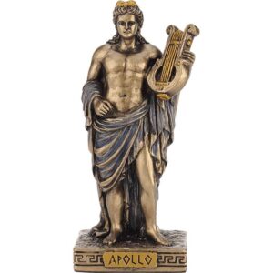 Bronze Apollo Greek Pantheon Statue