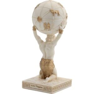 Atlas Greek Pantheon Statue