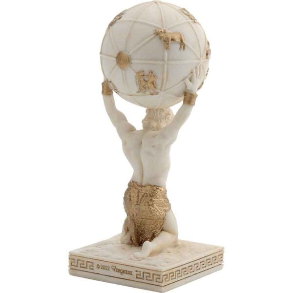 Atlas Greek Pantheon Statue