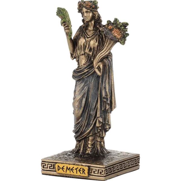 Bronze Demeter Greek Pantheon Statue
