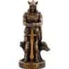 Bronze Freyr Norse God Statue