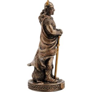 Bronze Freyr Norse God Statue