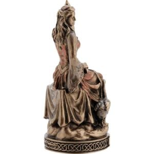 Bronze Frigga Norse Goddess Statue