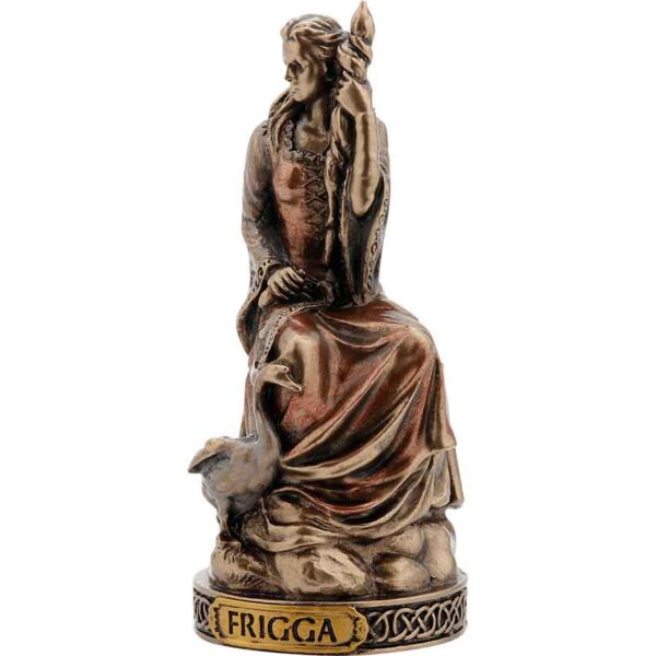 Bronze Frigga Norse Goddess Statue