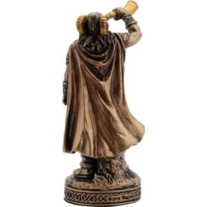 Bronze Heimdall Norse God Statue