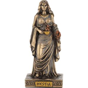 Bronze Hestia Greek Pantheon Statue