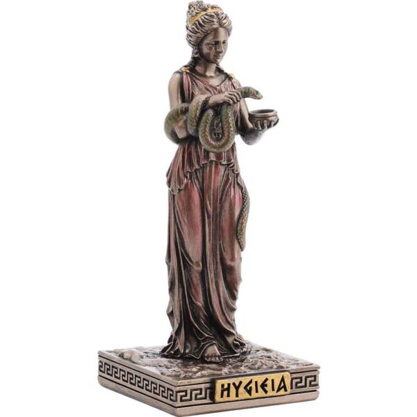 Bronze Hygieia Greek Pantheon Statue