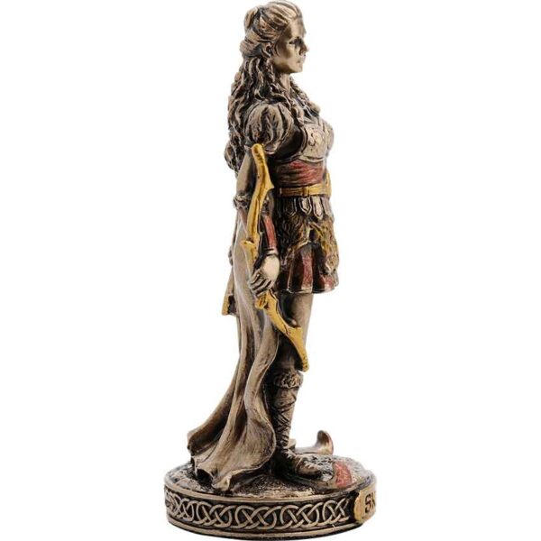 Bronze Skadi Norse Goddess Statue
