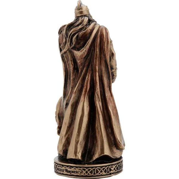 Bronze Vidar Norse God Statue