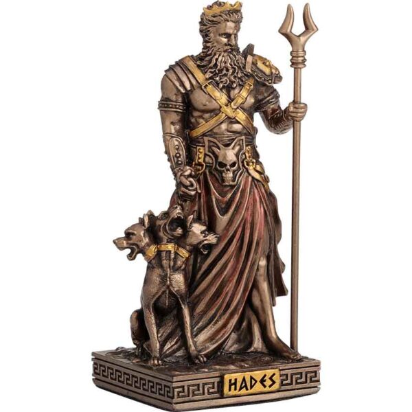 Bronze Hades Greek Pantheon Statue