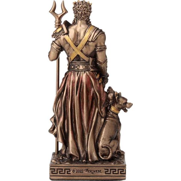 Bronze Hades Greek Pantheon Statue